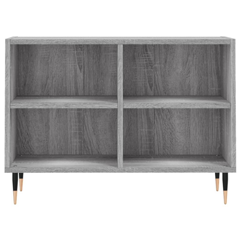 Szürke sonoma színű szerelt fa tv-szekrény 69,5 x 30 x 50 cm Szürke sonoma színű szerelt fa tv-szekrény 69,5 x 30 x 50 cm
