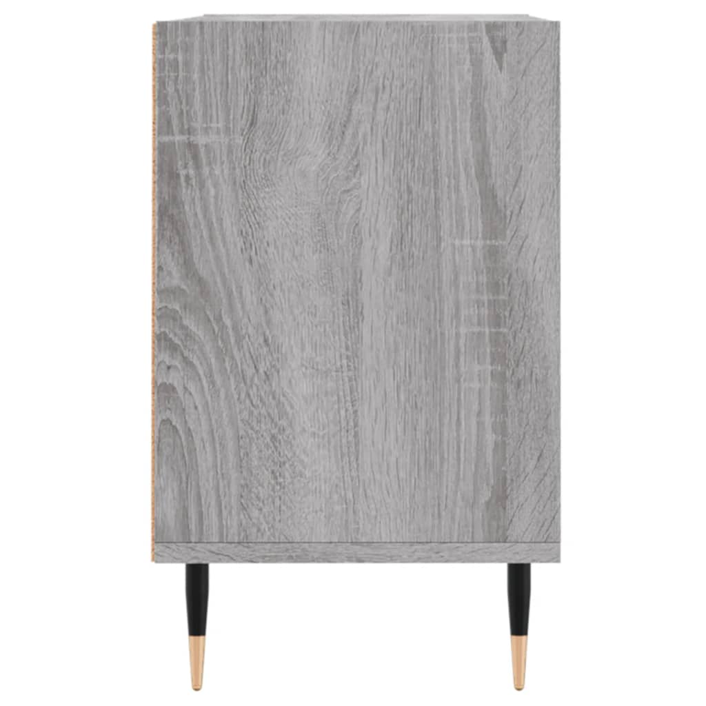 Szürke sonoma színű szerelt fa tv-szekrény 69,5 x 30 x 50 cm Szürke sonoma színű szerelt fa tv-szekrény 69,5 x 30 x 50 cm