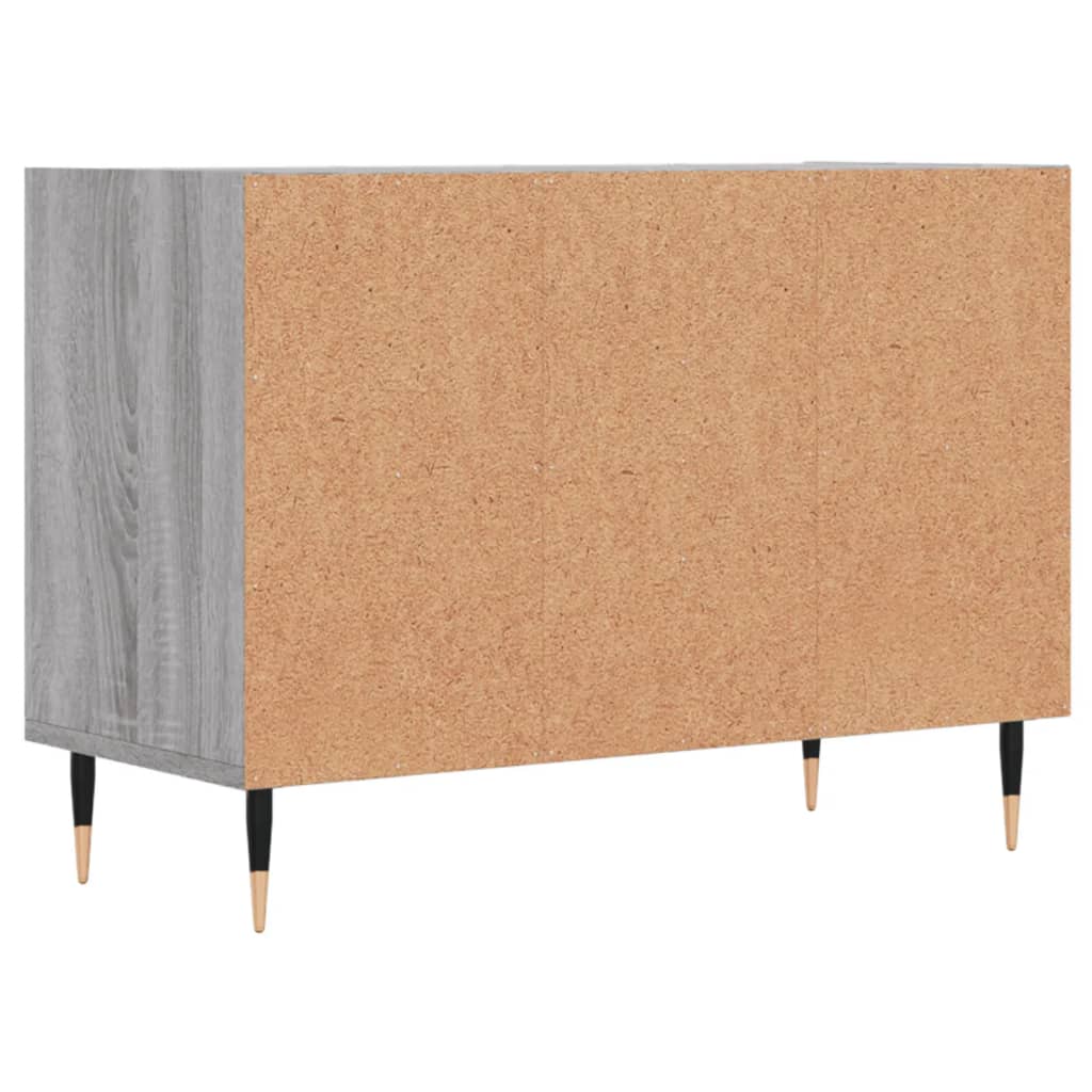 Szürke sonoma színű szerelt fa tv-szekrény 69,5 x 30 x 50 cm Szürke sonoma színű szerelt fa tv-szekrény 69,5 x 30 x 50 cm