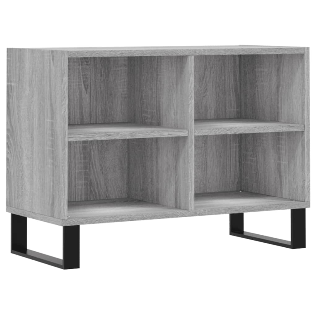 Szürke sonoma színű szerelt fa tv-szekrény 69,5 x 30 x 50 cm Szürke sonoma színű szerelt fa tv-szekrény 69,5 x 30 x 50 cm