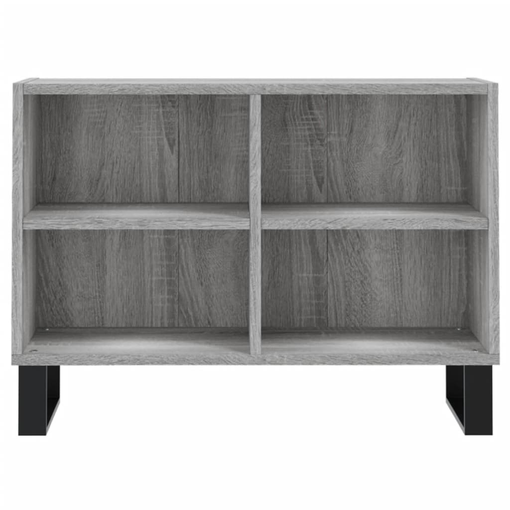 Szürke sonoma színű szerelt fa tv-szekrény 69,5 x 30 x 50 cm Szürke sonoma színű szerelt fa tv-szekrény 69,5 x 30 x 50 cm