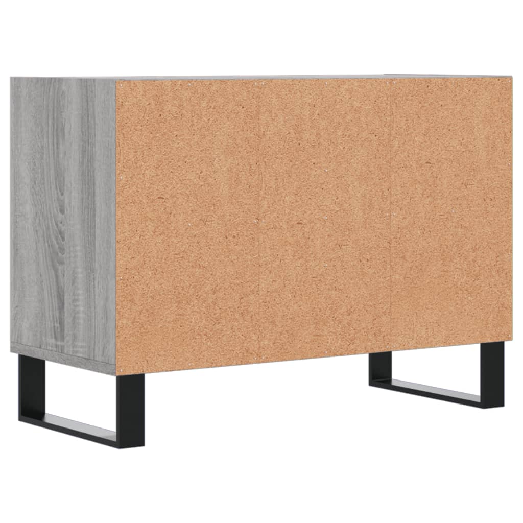 Szürke sonoma színű szerelt fa tv-szekrény 69,5 x 30 x 50 cm Szürke sonoma színű szerelt fa tv-szekrény 69,5 x 30 x 50 cm