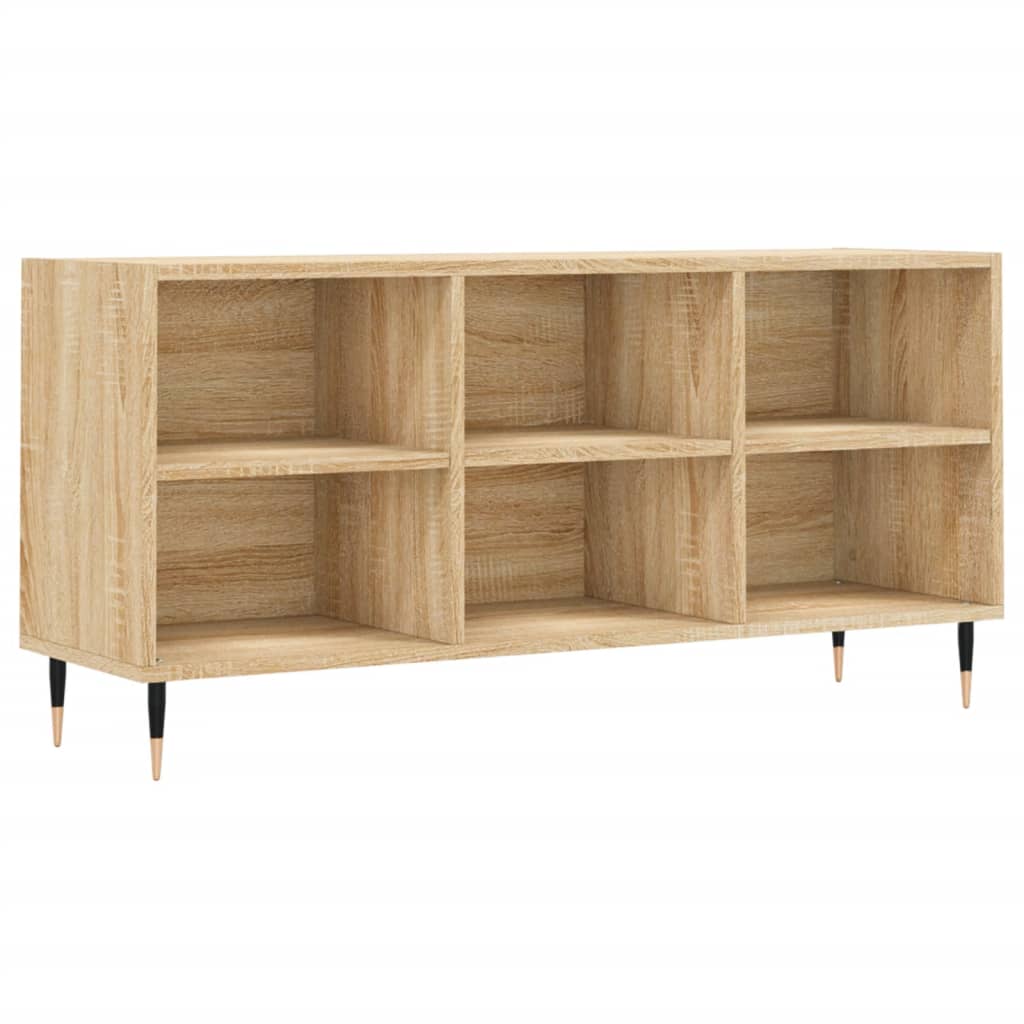 Sonoma-tölgyszínű szerelt fa tv-szekrény 103,5x30x50 cm Sonoma-tölgyszínű szerelt fa tv-szekrény 103,5x30x50 cm