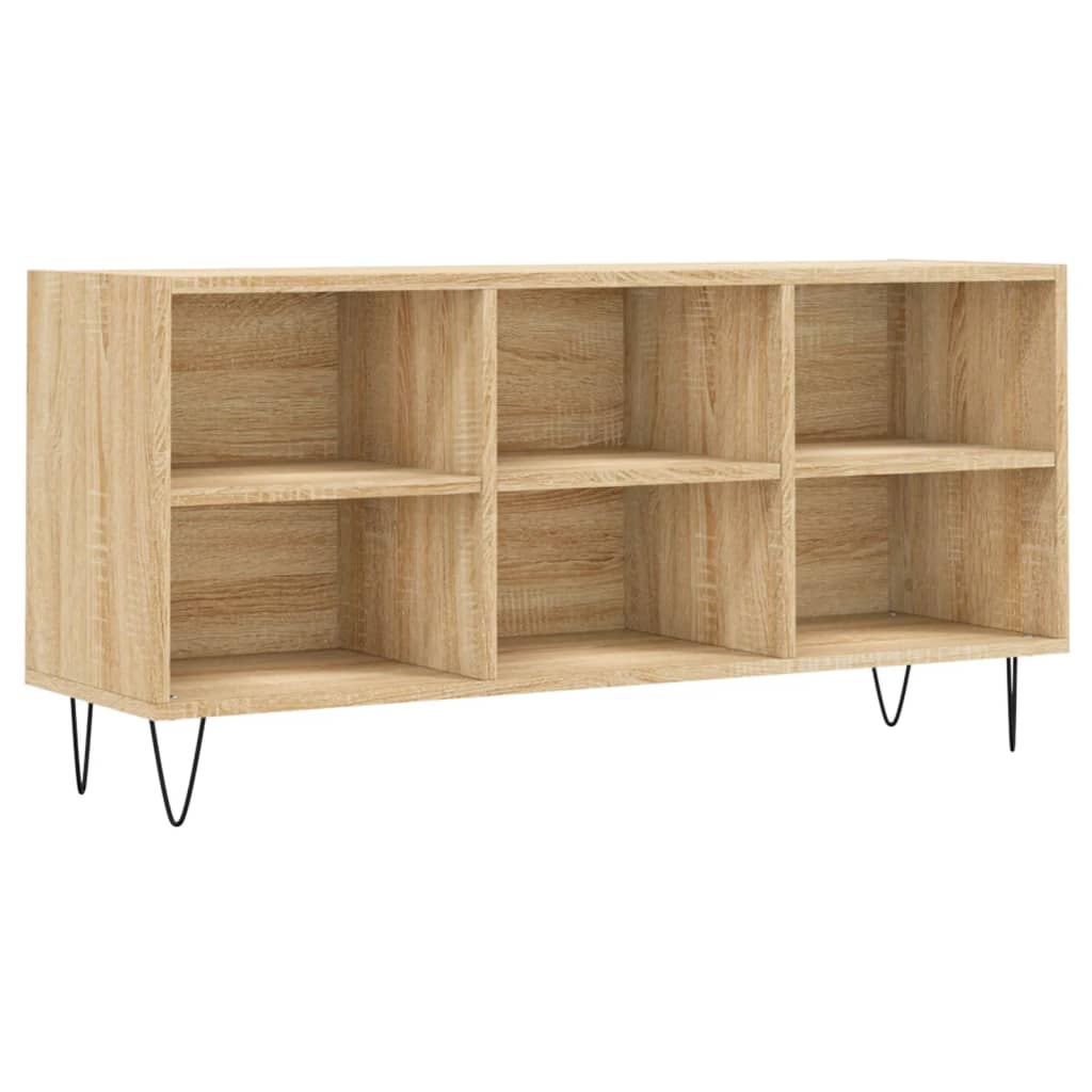 Sonoma-tölgyszínű szerelt fa tv-szekrény 103,5x30x50 cm Sonoma-tölgyszínű szerelt fa tv-szekrény 103,5x30x50 cm
