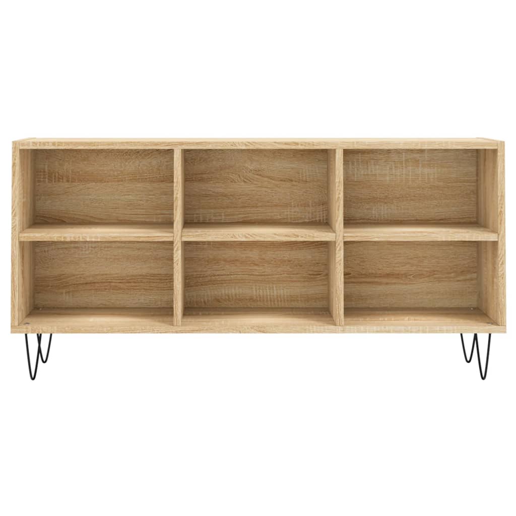 Sonoma-tölgyszínű szerelt fa tv-szekrény 103,5x30x50 cm Sonoma-tölgyszínű szerelt fa tv-szekrény 103,5x30x50 cm