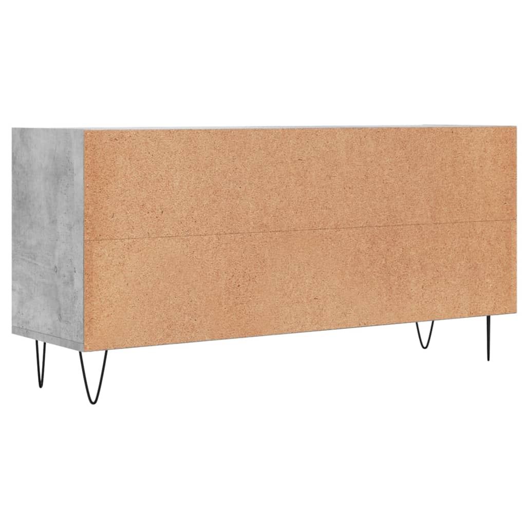 Betonszürke szerelt fa tv-szekrény 103,5x30x50 cm Betonszürke szerelt fa tv-szekrény 103,5x30x50 cm