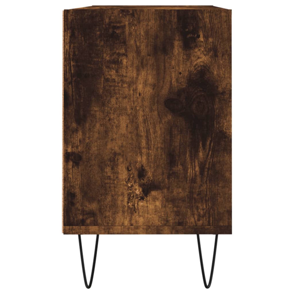 Füstös tölgyszínű szerelt fa tv-szekrény 103,5x30x50 cm Füstös tölgyszínű szerelt fa tv-szekrény 103,5x30x50 cm
