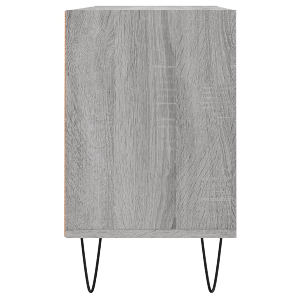 Szürke sonoma színű szerelt fa tv-szekrény 103,5x30x50 cm Szürke sonoma színű szerelt fa tv-szekrény 103,5x30x50 cm