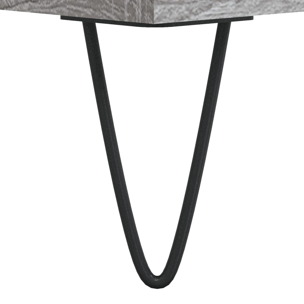 Szürke sonoma színű szerelt fa tv-szekrény 103,5x30x50 cm Szürke sonoma színű szerelt fa tv-szekrény 103,5x30x50 cm