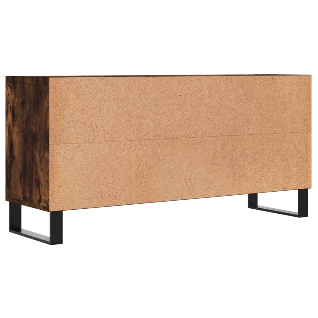 Füstös tölgyszínű szerelt fa tv-szekrény 103,5x30x50 cm Füstös tölgyszínű szerelt fa tv-szekrény 103,5x30x50 cm