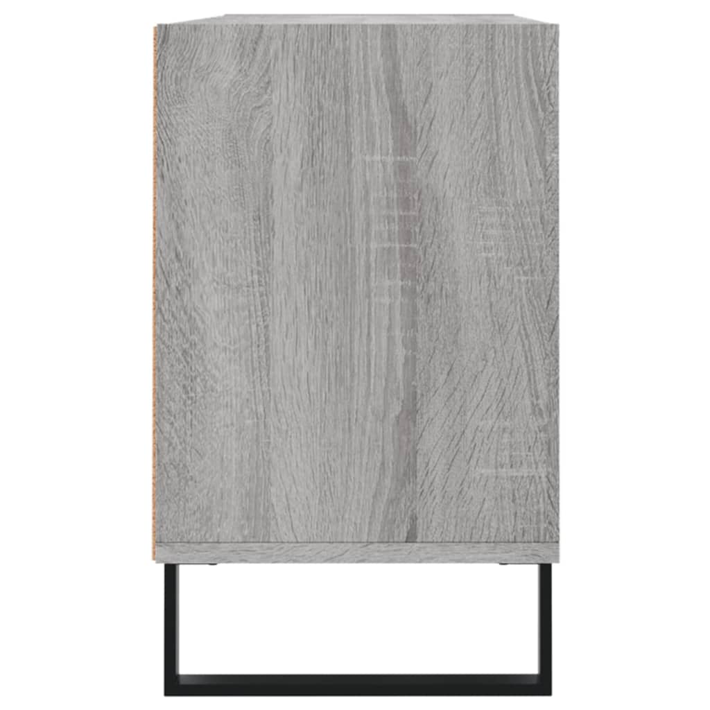 Szürke sonoma színű szerelt fa tv-szekrény 103,5x30x50 cm