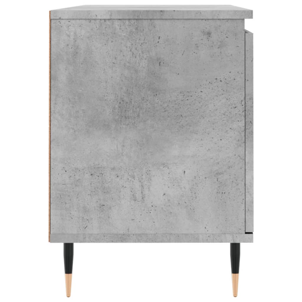 Betonszürke szerelt fa tv-szekrény 104x35x50 cm Betonszürke szerelt fa tv-szekrény 104x35x50 cm