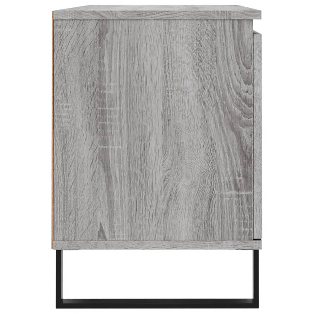 Szürke sonoma színű szerelt fa tv-szekrény 104x35x50 cm Szürke sonoma színű szerelt fa tv-szekrény 104x35x50 cm