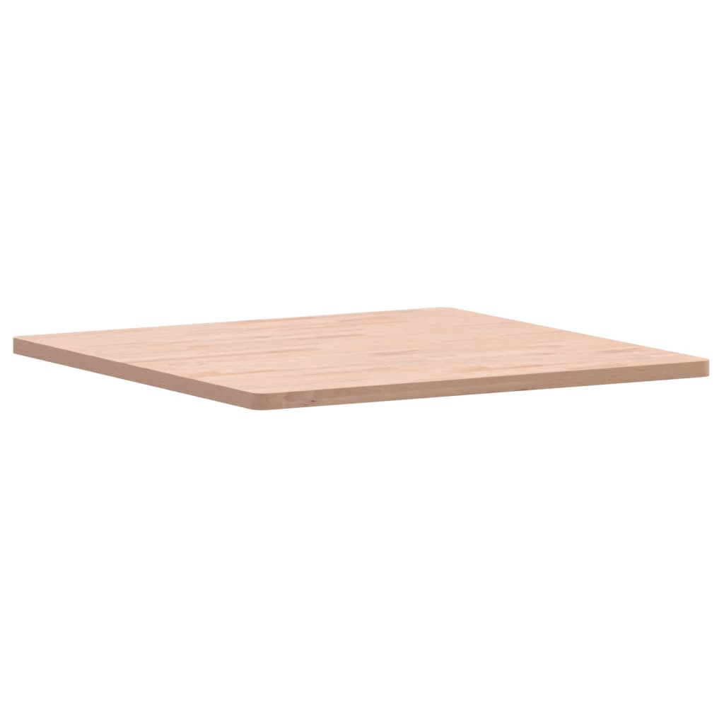 Tömör bükkfa négyzet alakú asztallap 80 x 80 x 2,5 cm