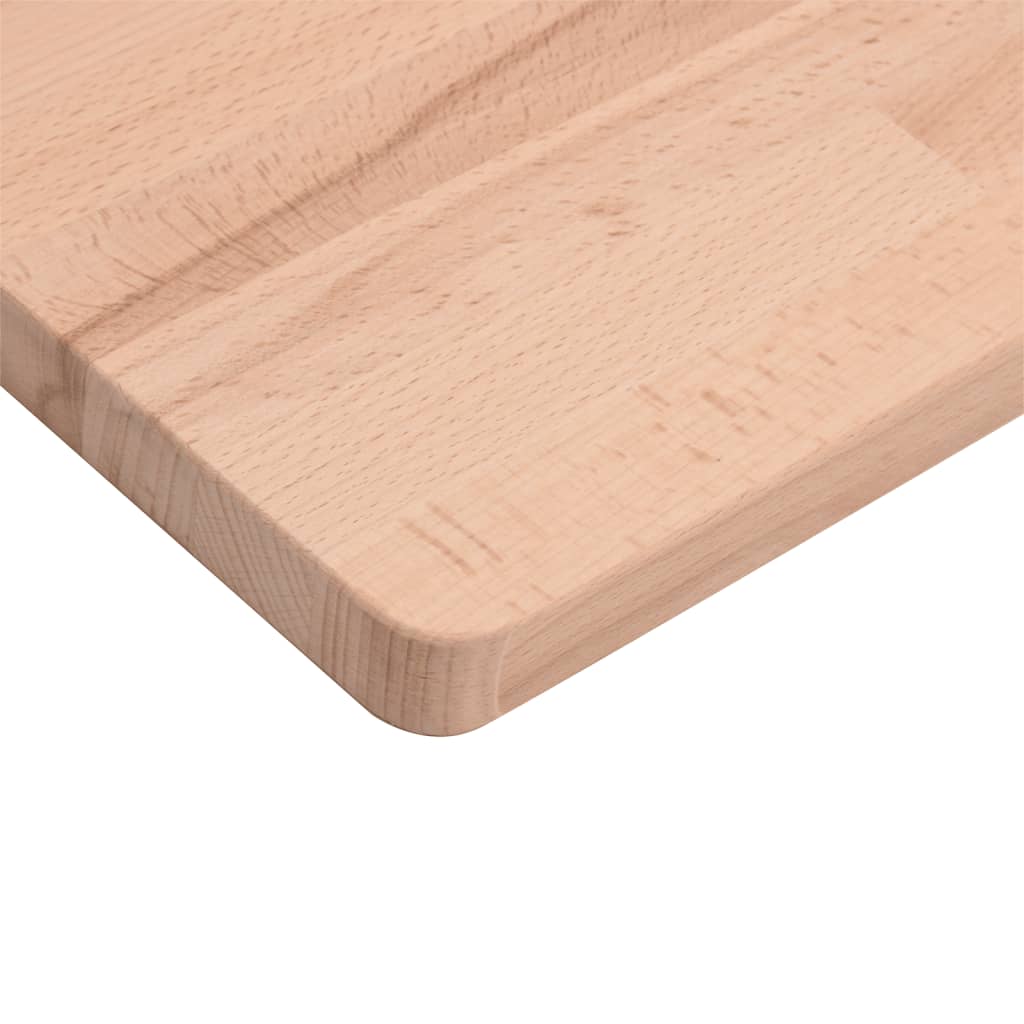 Tömör bükkfa négyzet alakú asztallap 80 x 80 x 2,5 cm