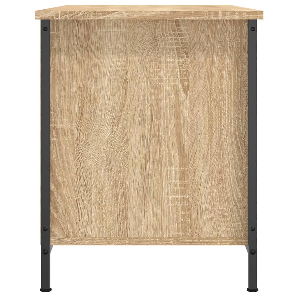 Sonoma-tölgyszínű szerelt fa tv-szekrény 80x40x50 cm Sonoma-tölgyszínű szerelt fa tv-szekrény 80x40x50 cm