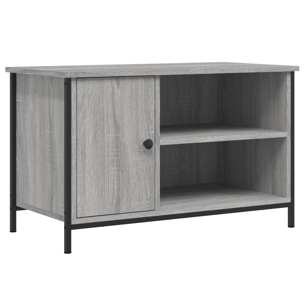 Szürke sonoma színű szerelt fa tv-szekrény 80x40x50 cm Szürke sonoma színű szerelt fa tv-szekrény 80x40x50 cm