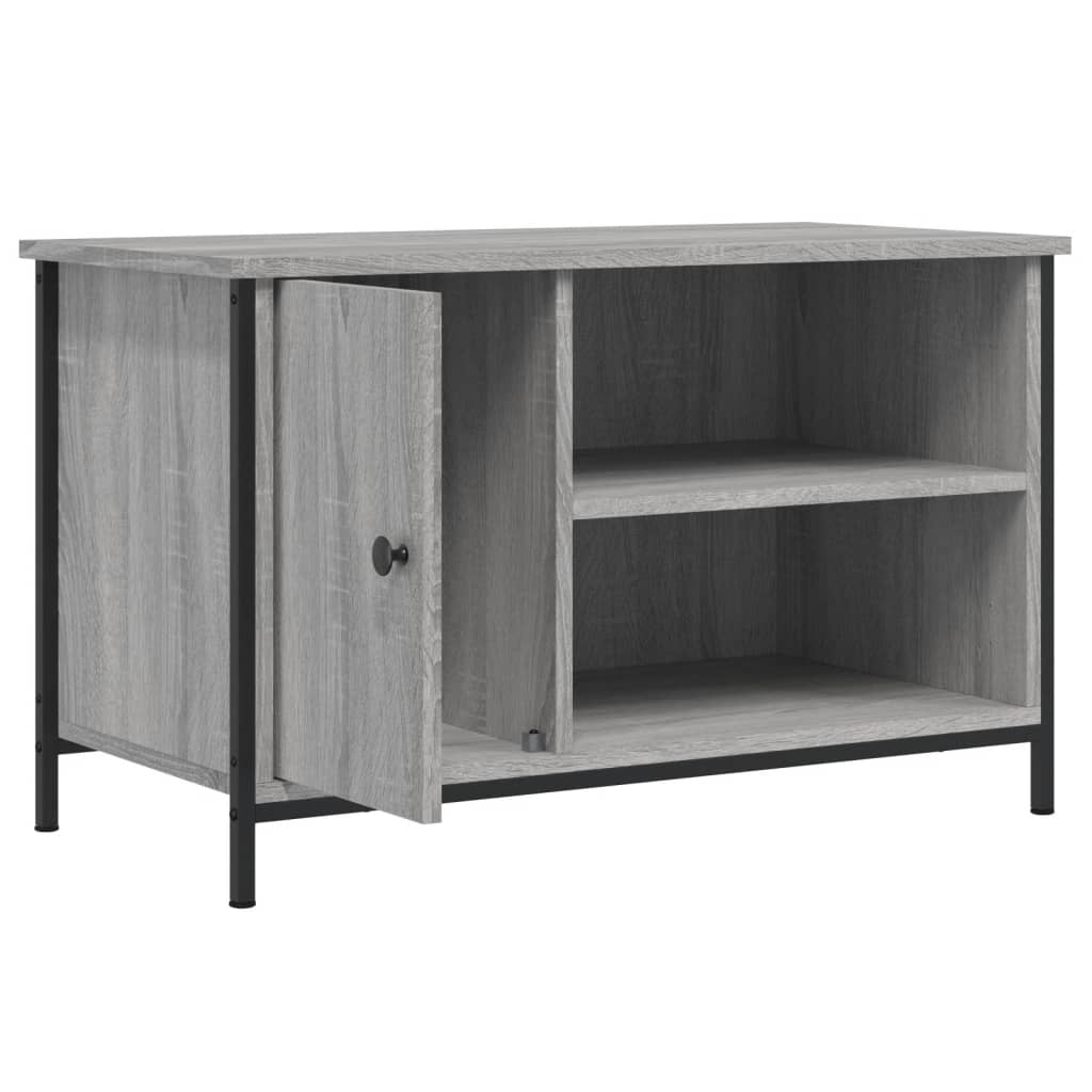 Szürke sonoma színű szerelt fa tv-szekrény 80x40x50 cm Szürke sonoma színű szerelt fa tv-szekrény 80x40x50 cm
