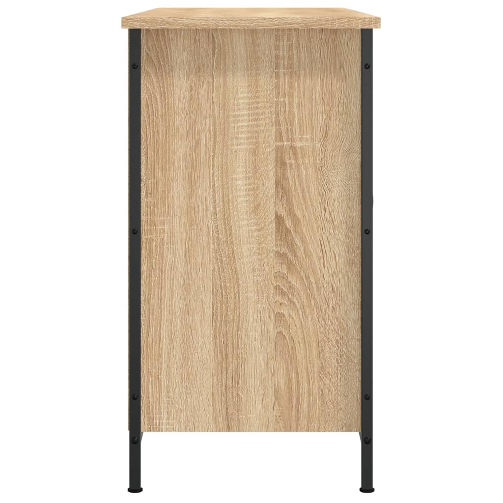 Sonoma-tölgyszínű szerelt fa tv-szekrény 100 x 35 x 65 cm Sonoma-tölgyszínű szerelt fa tv-szekrény 100 x 35 x 65 cm