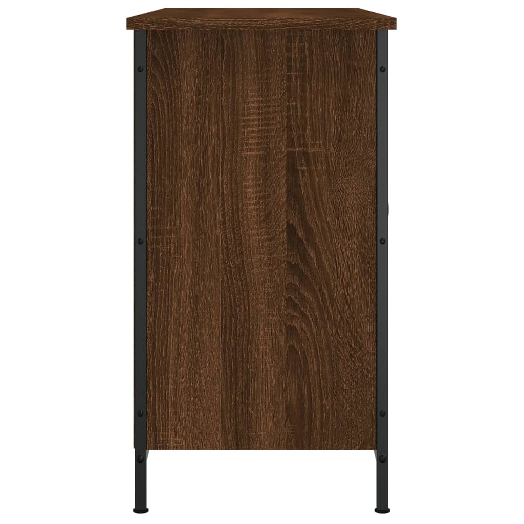 Barna tölgyszínű szerelt fa tv-szekrény 100x35x65 cm Barna tölgyszínű szerelt fa tv-szekrény 100x35x65 cm