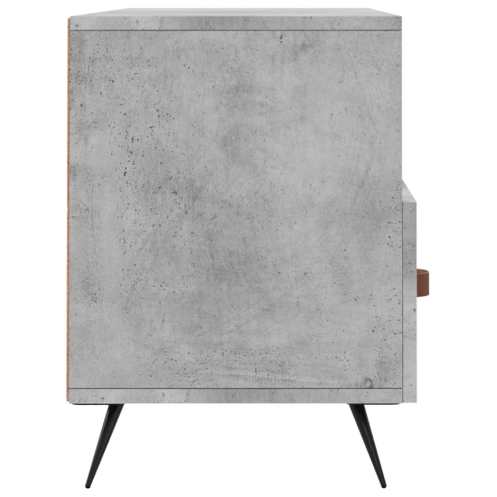Betonszürke műfa tv-szekrény 102 x 36 x 50 cm