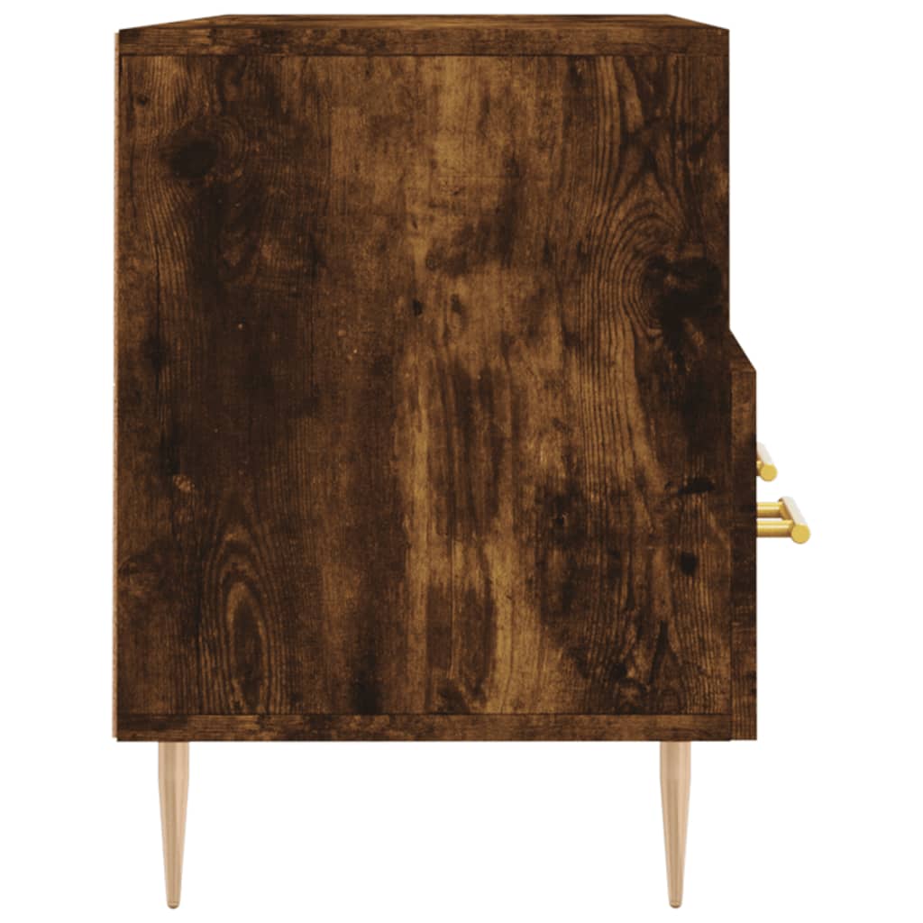 Füstös tölgyszínű műfa tv-szekrény 102 x 36 x 50 cm
