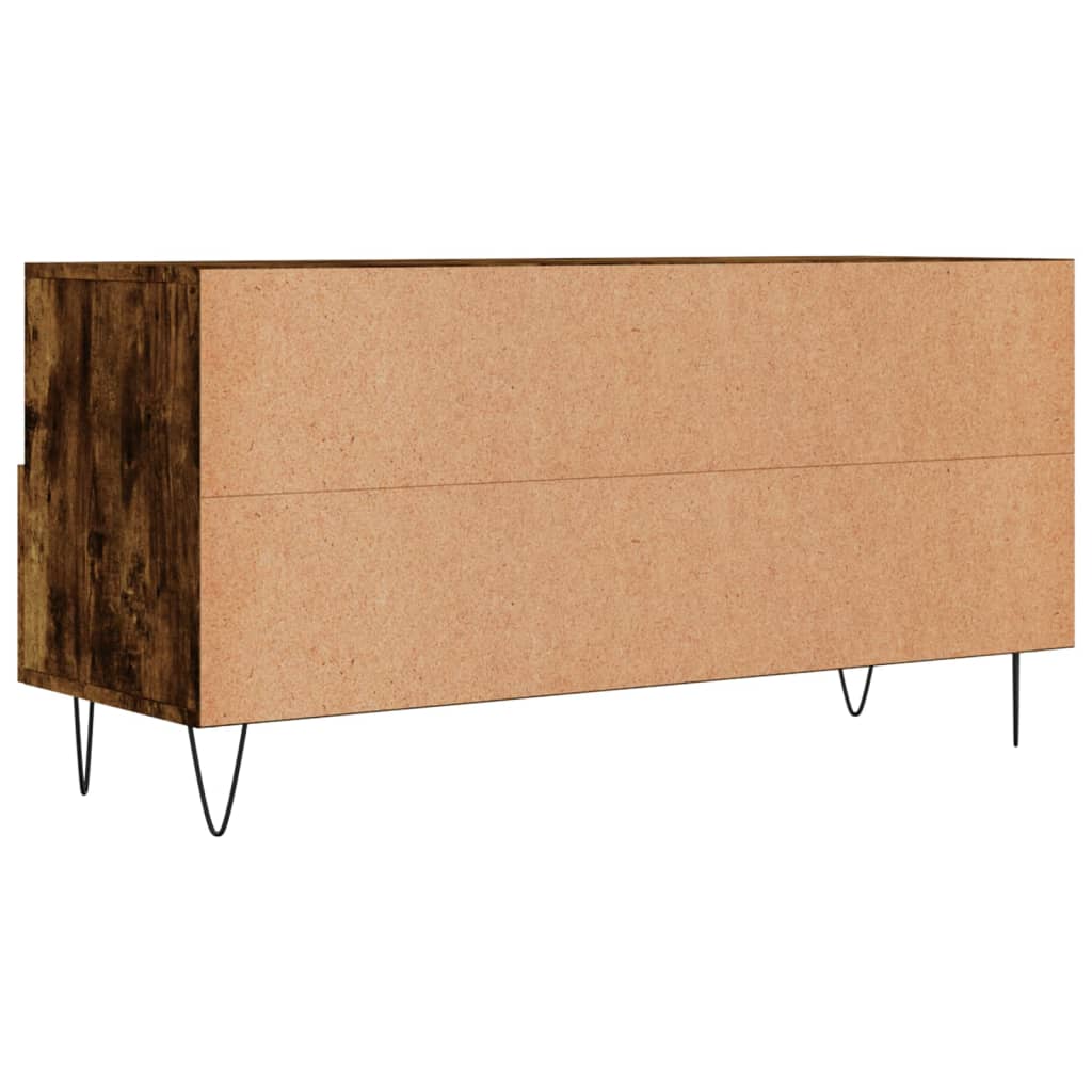 Füstös tölgyszínű műfa tv-szekrény 102 x 36 x 50 cm Füstös tölgyszínű műfa tv-szekrény 102 x 36 x 50 cm