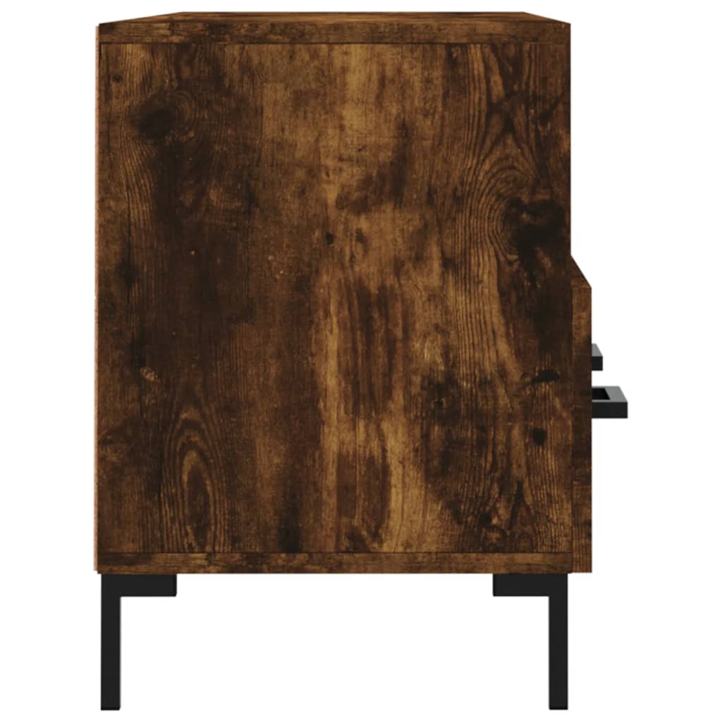 Füstös tölgyszínű műfa tv-szekrény 102 x 36 x 50 cm