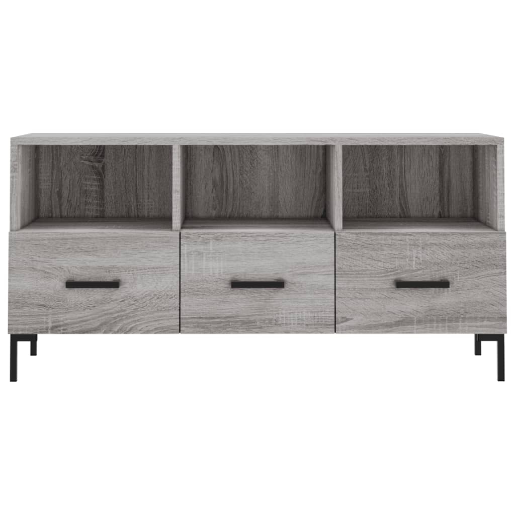 Szürke sonoma színű műfa tv-szekrény 102 x 36 x 50 cm Szürke sonoma színű műfa tv-szekrény 102 x 36 x 50 cm