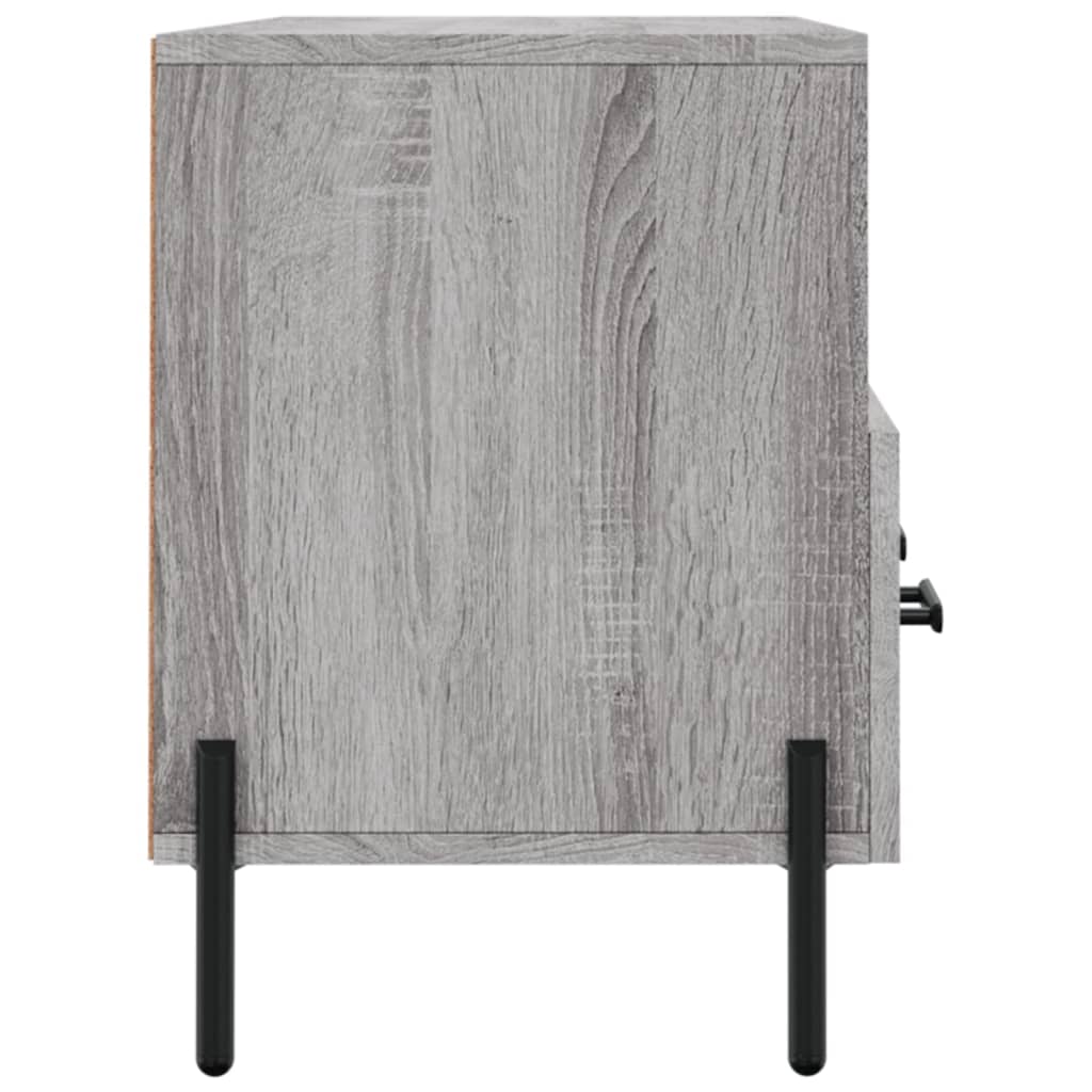 Szürke sonoma színű műfa tv-szekrény 102 x 36 x 50 cm