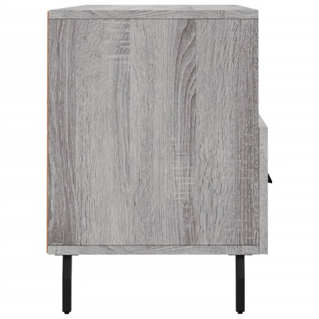Szürke sonoma színű műfa tv-szekrény 102 x 36 x 50 cm