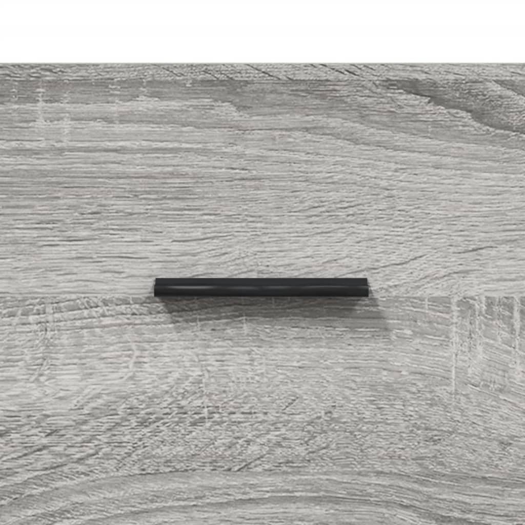 Szürke sonoma színű műfa tv-szekrény 102 x 36 x 50 cm