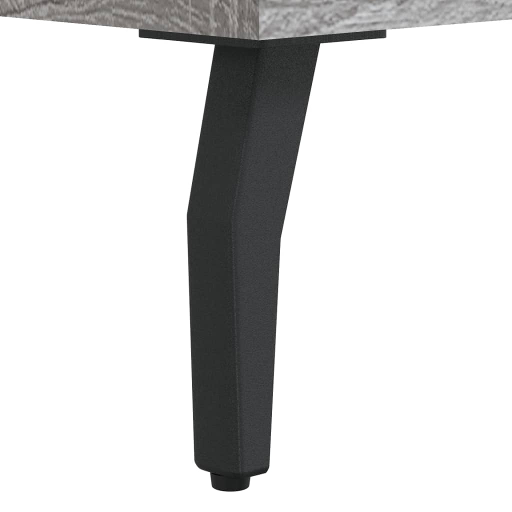 Szürke sonoma színű műfa tv-szekrény 102 x 36 x 50 cm