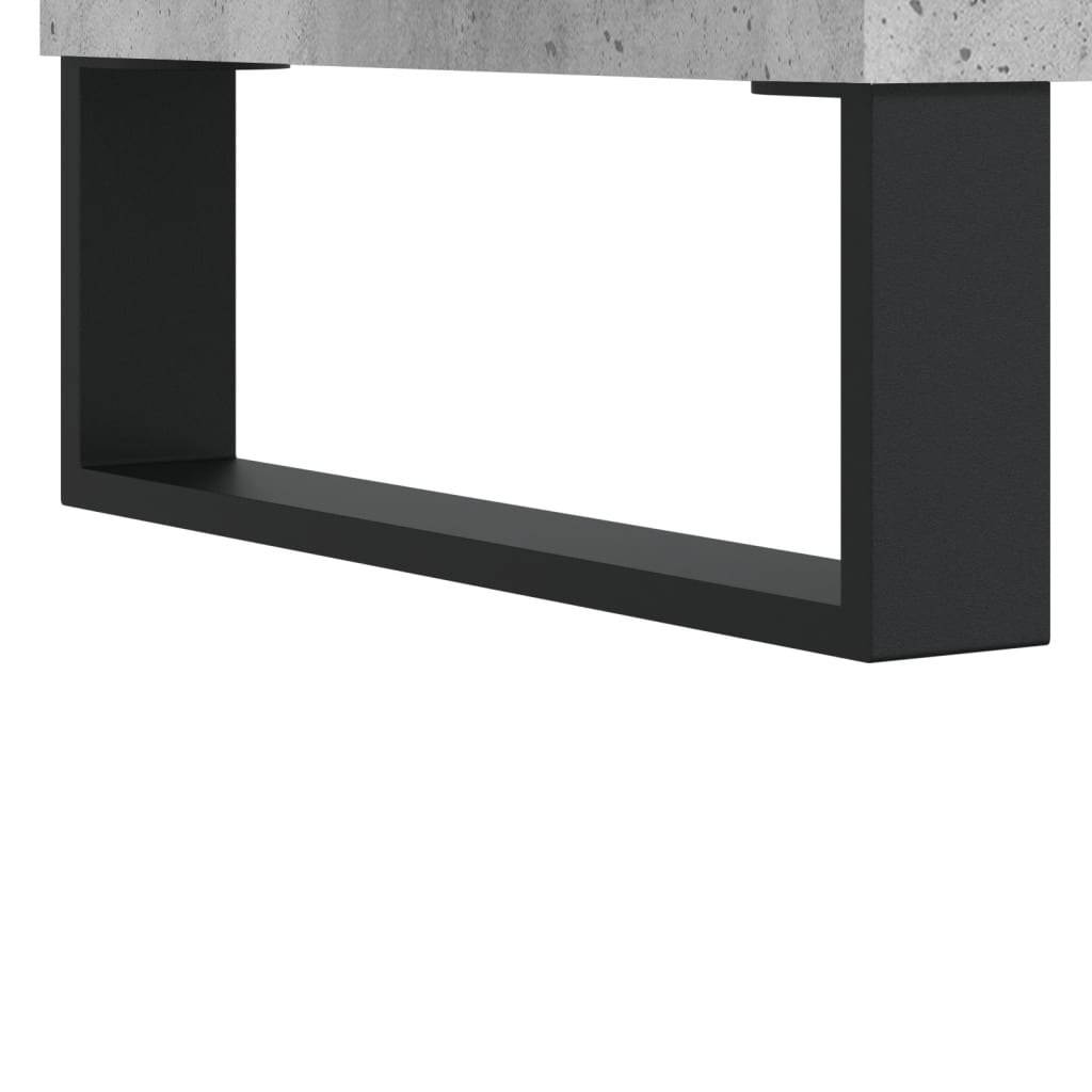 Betonszürke műfa tv-szekrény 102 x 36 x 50 cm Betonszürke műfa tv-szekrény 102 x 36 x 50 cm