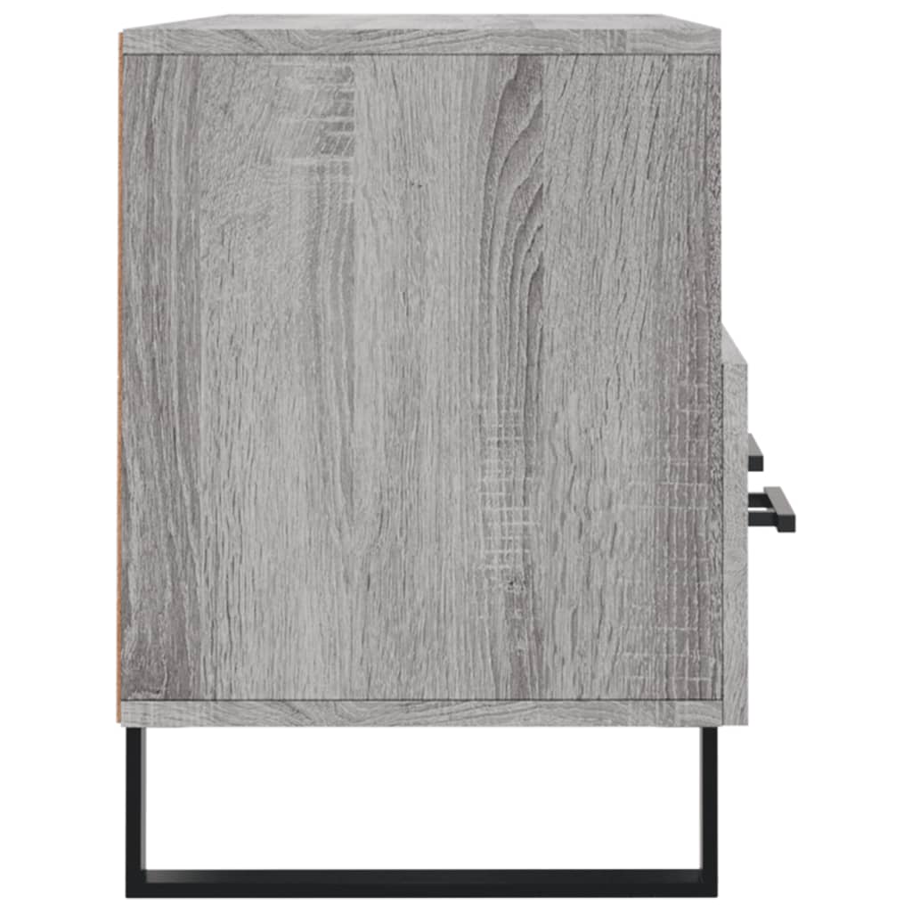 Szürke sonoma színű műfa tv-szekrény 102 x 36 x 50 cm