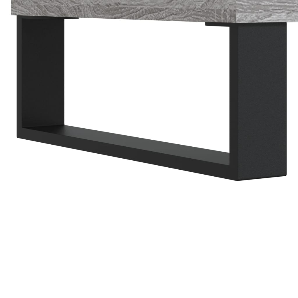 Szürke sonoma színű műfa tv-szekrény 102 x 36 x 50 cm