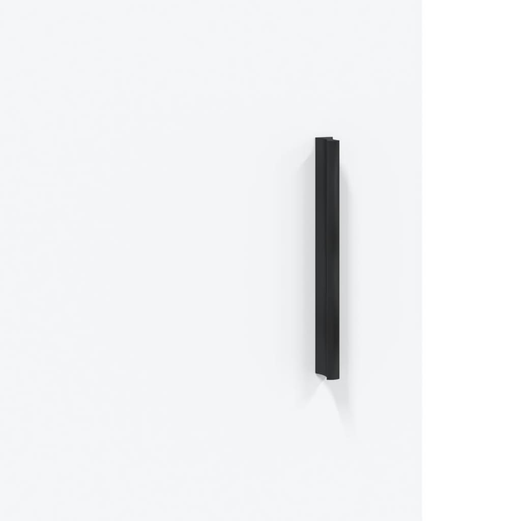 Fehér szerelt fa íróasztal 140 x 50 x 75 cm