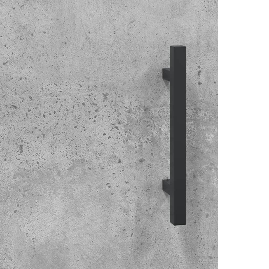 Betonszürke szerelt fa íróasztal 140 x 50 x 75 cm Betonszürke szerelt fa íróasztal 140 x 50 x 75 cm