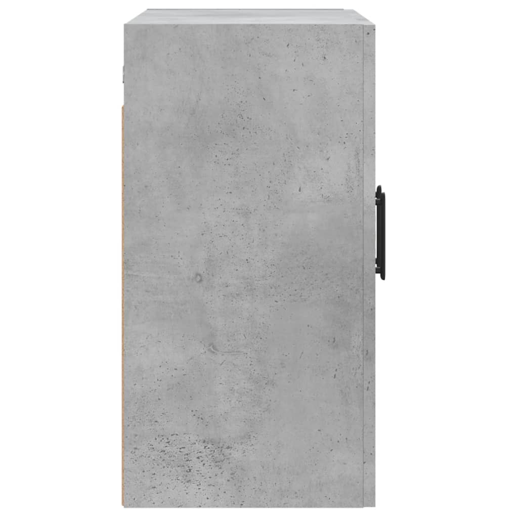 Betonszürke műfa faliszekrény 60 x 31 x 60 cm