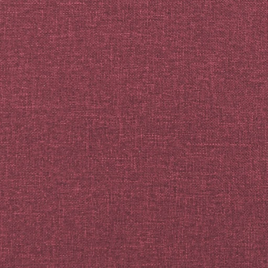 2 személyes bordó szövet kanapé díszpárnákkal 120 cm 2 személyes bordó szövet kanapé díszpárnákkal 120 cm