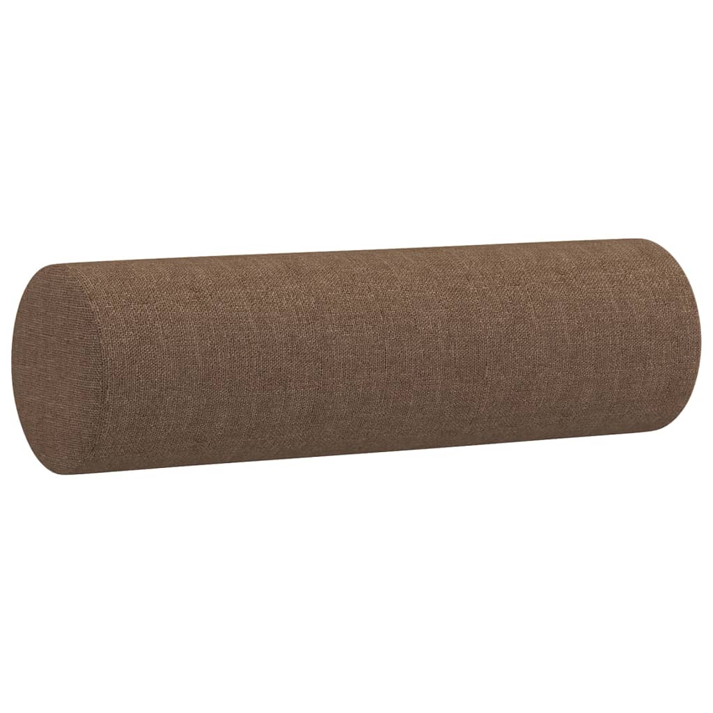2 személyes barna szövet kanapé díszpárnákkal 140 cm 2 személyes barna szövet kanapé díszpárnákkal 140 cm