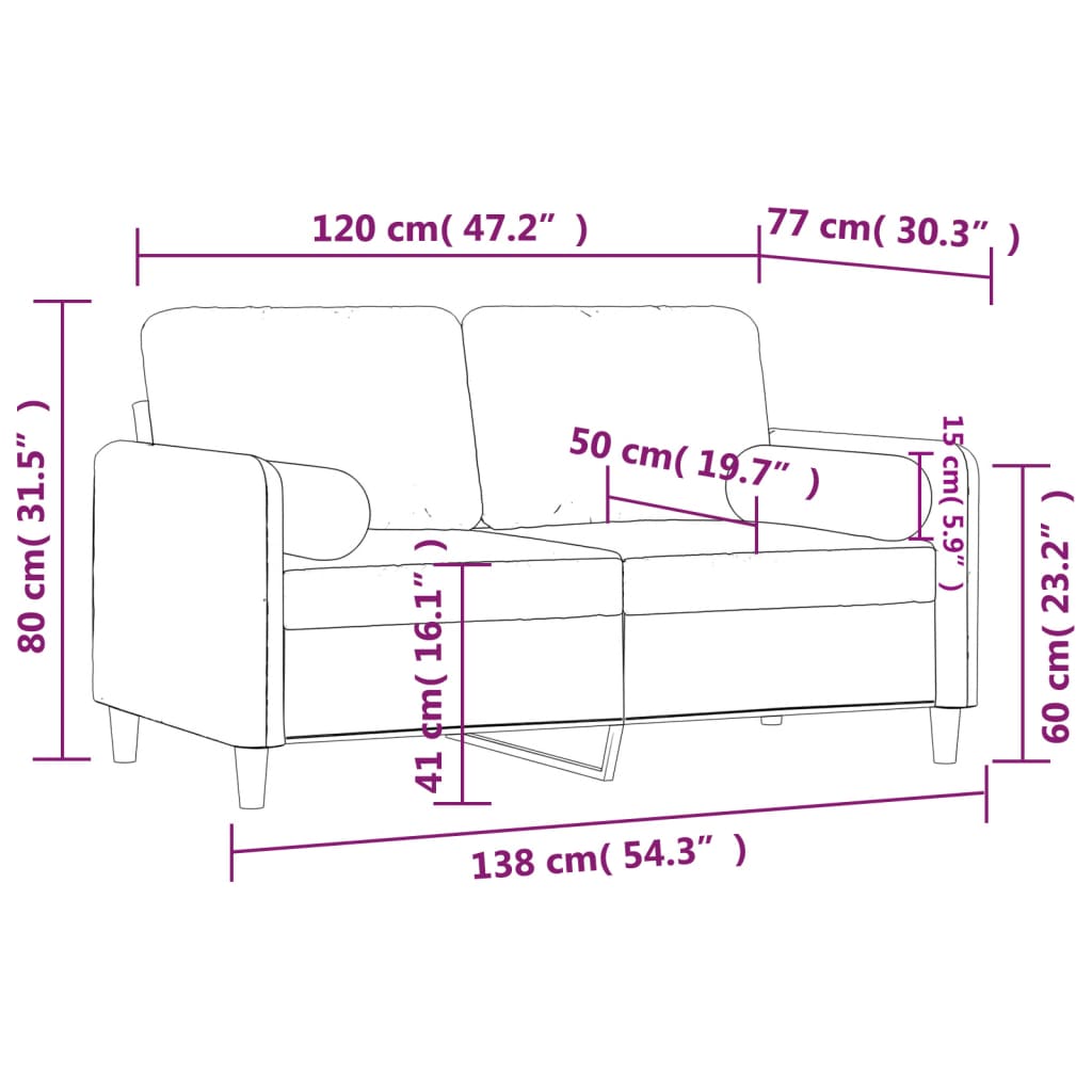2 személyes sárga bársony kanapé díszpárnákkal 120 cm 2 személyes sárga bársony kanapé díszpárnákkal 120 cm