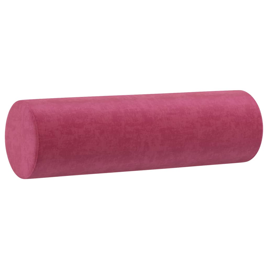 2 személyes bordó bársony kanapé díszpárnákkal 140 cm