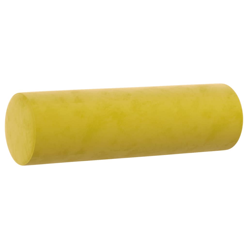 2 személyes sárga bársony kanapé díszpárnákkal 140 cm