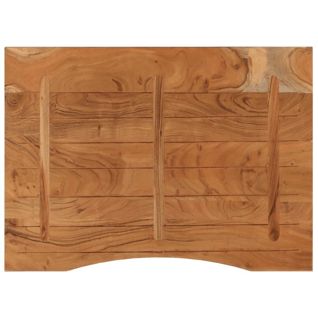 Tömör akácfa téglalap alakú asztallap 110 x 80 x 2,5 cm Tömör akácfa téglalap alakú asztallap 110 x 80 x 2,5 cm