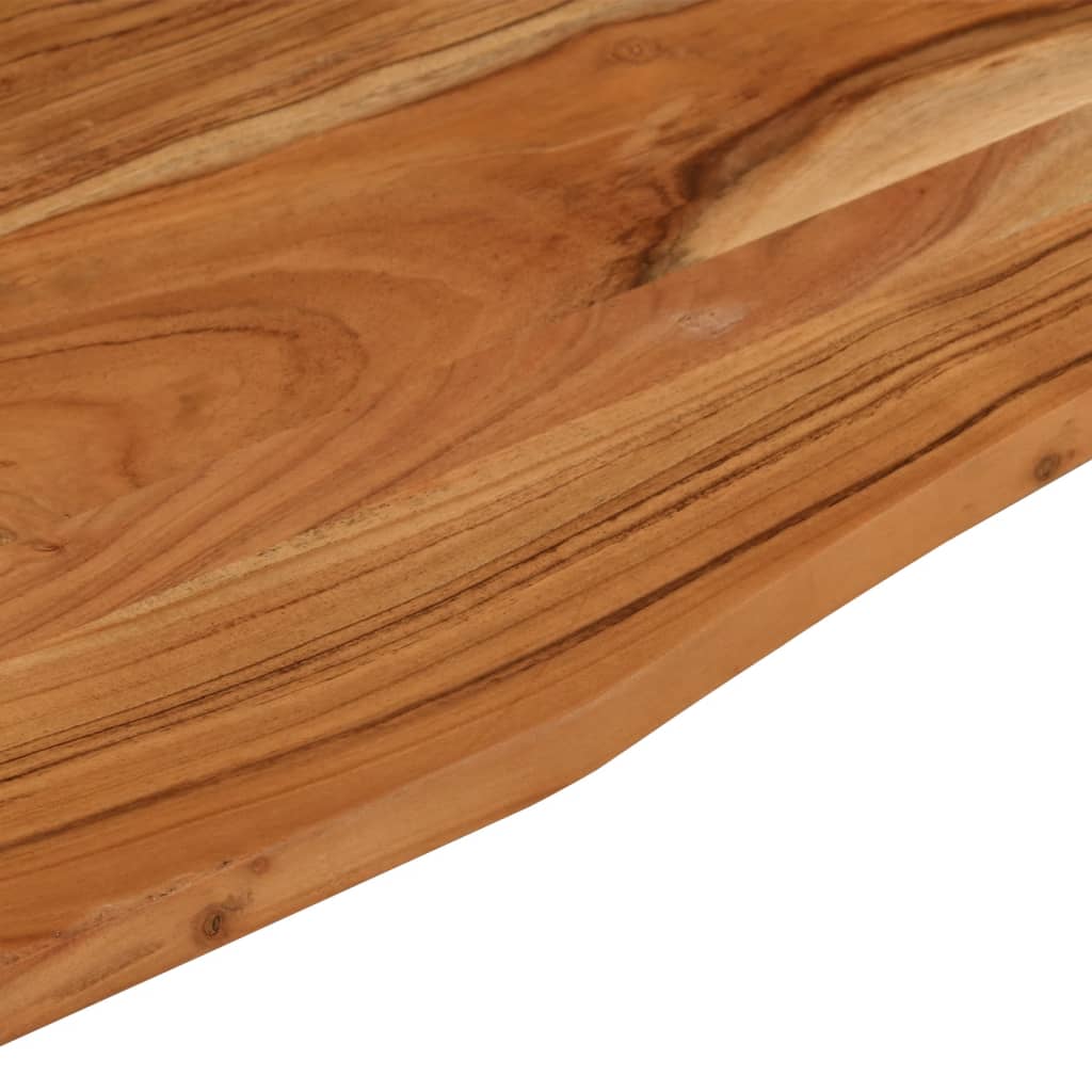 Tömör akácfa téglalap alakú asztallap 110 x 80 x 2,5 cm Tömör akácfa téglalap alakú asztallap 110 x 80 x 2,5 cm