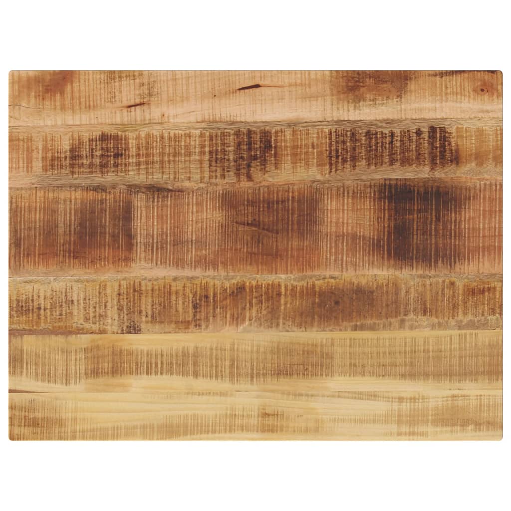 Tömör nyers mangófa téglalap alakú asztallap 90x60x3,8 cm
