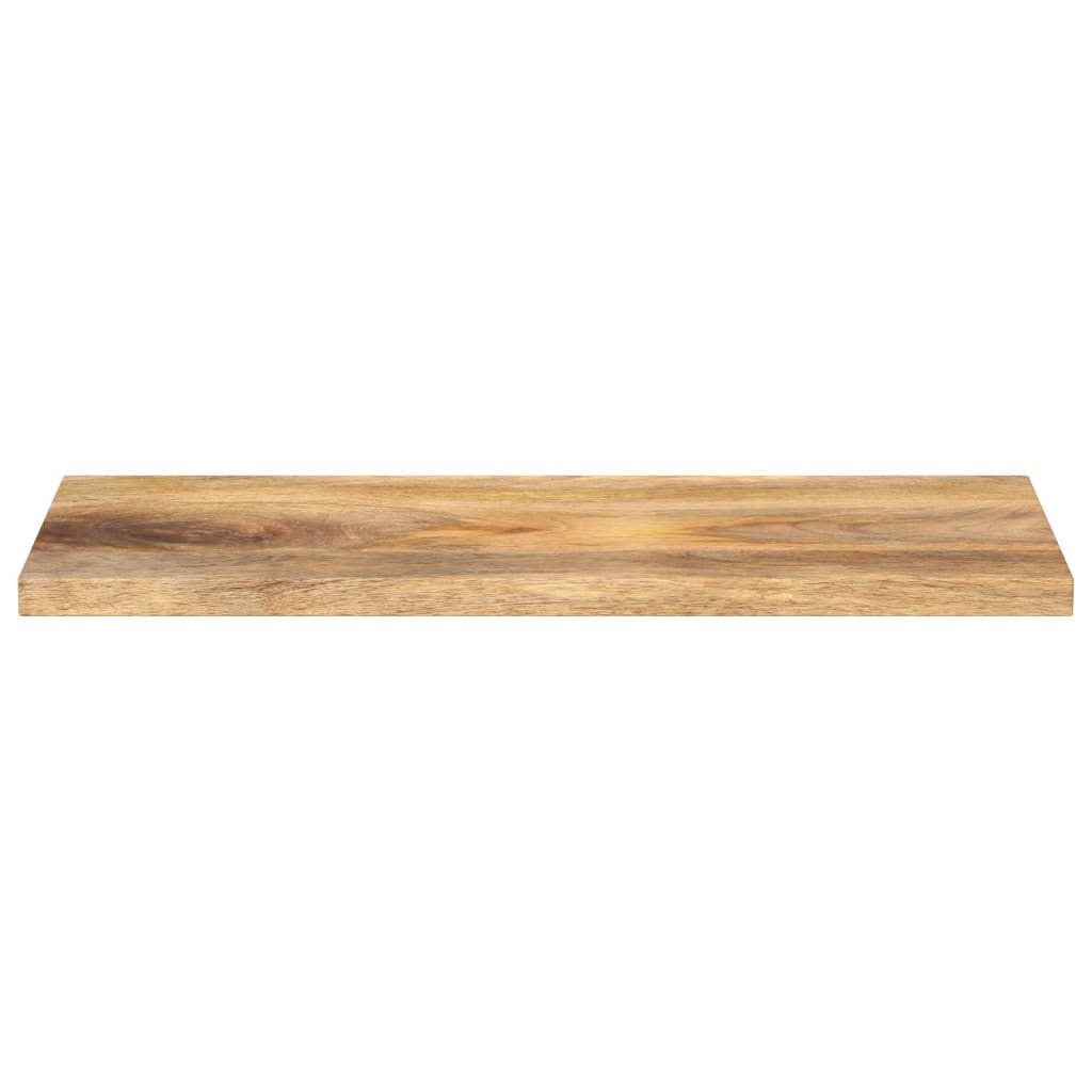 Tömör mangófa téglalap alakú asztallap 80x20x3,8 cm