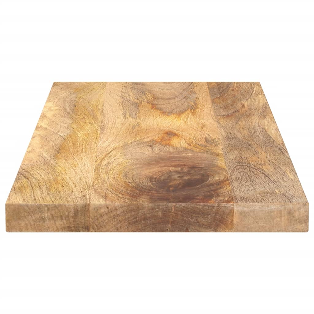 Tömör mangófa téglalap alakú asztallap 80x20x3,8 cm