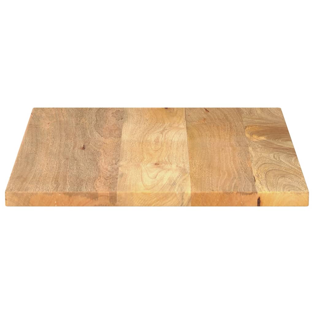Tömör mangófa téglalap alakú asztallap 80x50x3,8 cm